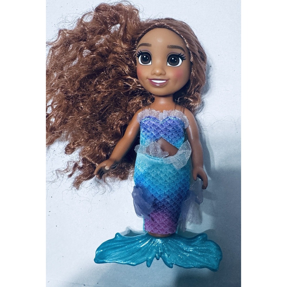 Disney The Little Mermaid Ariel Mini Doll 6" Jakks Pacific Red Hair
